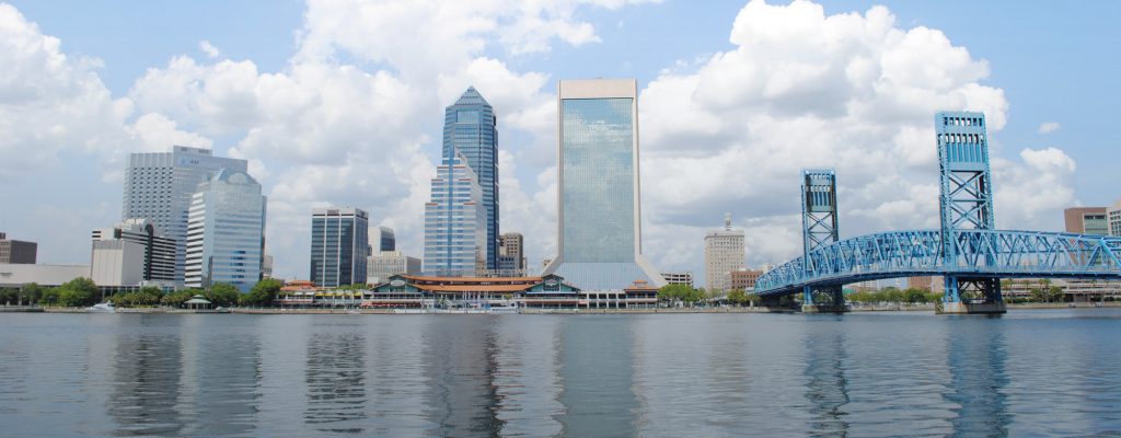 Jacksonville Downtown Skyline